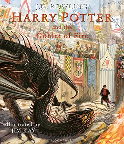 Harry Potter and the Goblet of Fire: Illustrated Edition (Harry Potter, 4) von Bloomsbury